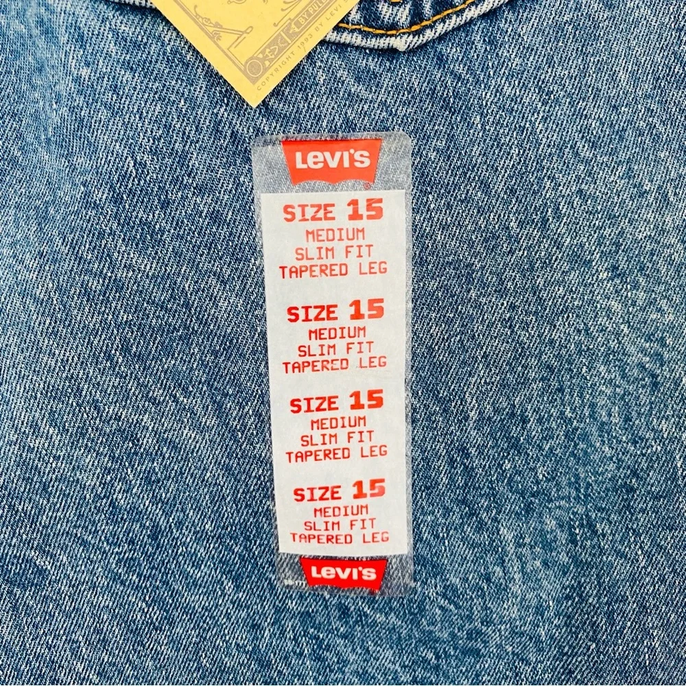 Levi’s RARE Vintage‎ NWT 512 Medium Light Wash Straight Leg Jeans Size 32X31 - Picture 7 of 10